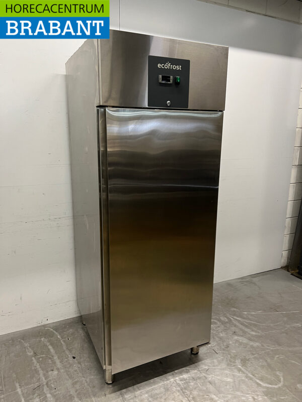 Stainless steel Ecofrost Freezer 500 liters 230V Catering - Image 3
