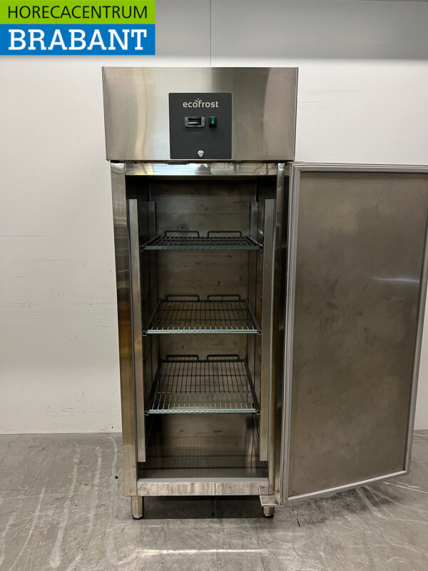 Stainless steel Ecofrost Freezer 500 liters 230V Catering - Image 4