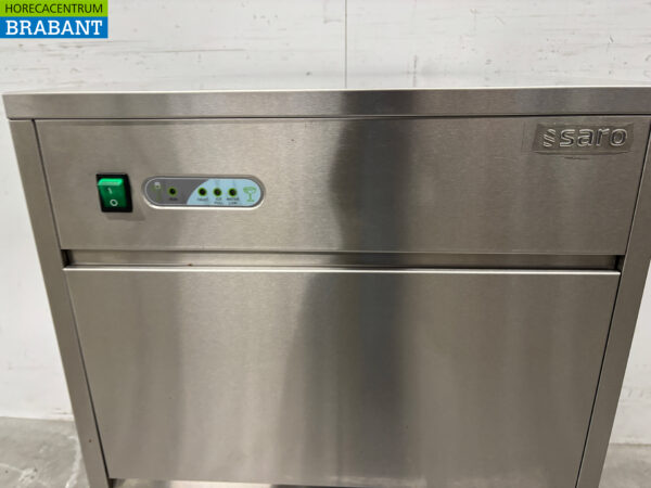 Stainless steel Saro EB 40 ice cube machine ice cube machine 40 kg p/d 230V Horeca - Image 5
