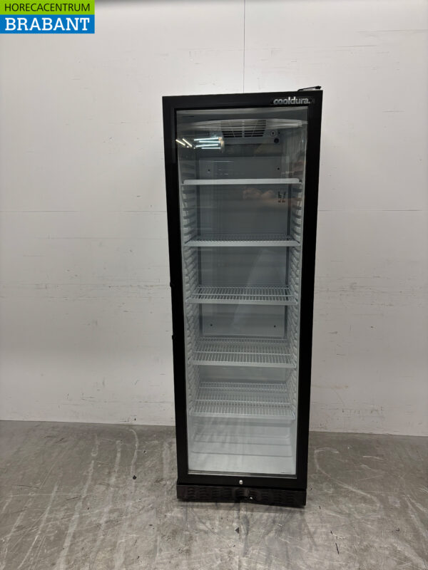 Cooldura Glass Door Refrigerator 373 liters 230V Catering