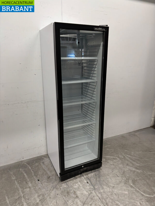 Cooldura Glass Door Refrigerator 373 liters 230V Catering - Image 2