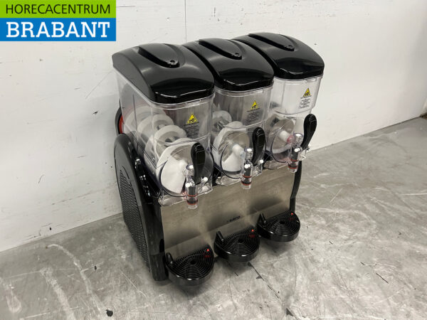 Stainless steel Saro Slush Machine Granita Machine 3 x 12 liters 230V Horeca - Image 3