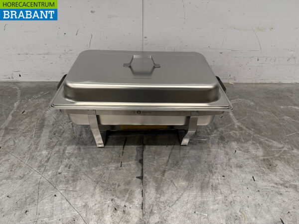 Stainless steel Zorro Chafing dish 1/2 & 2x 1/4 GN Catering