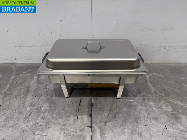 Stainless steel Zorro Chafing dish 1/2 & 2x 1/4 GN Catering