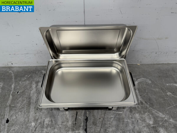 Stainless steel Zorro Chafing dish 1/1 GN Catering - Image 4
