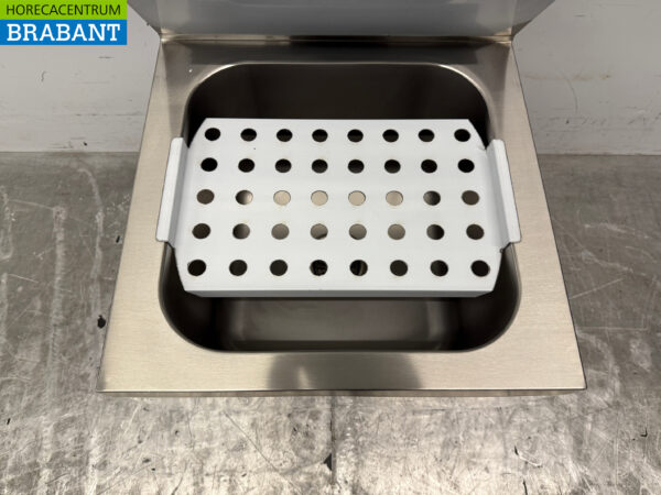 Stainless steel Saro Double Sink Sink Pouring Bowl combi Faucet 50.5 cm Horeca - Image 4
