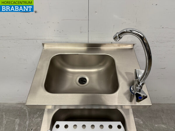 Stainless steel Saro Double Sink Sink Pouring Bowl combi Faucet 50.5 cm Horeca - Image 5