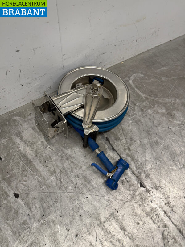 Stainless steel Hose Reel 14 meters and gun Horeca - Image 2