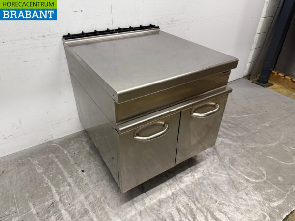 Stainless steel Alpeninox Work Unit 80 x 90 x 84.5 cm Catering - Image 3
