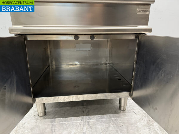 Stainless steel Alpeninox Work Unit 80 x 90 x 84.5 cm Catering - Image 4