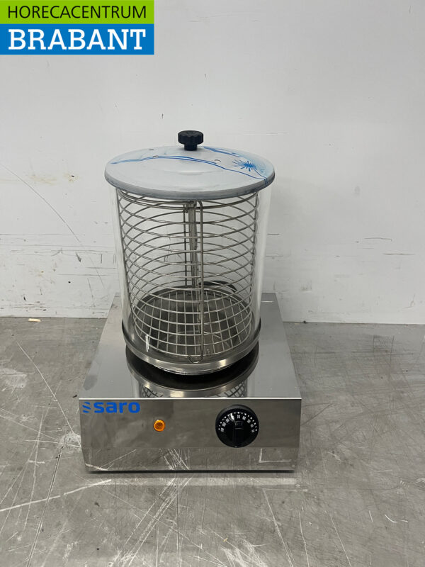 Stainless steel Saro Sausage Cooker Hotdog Warmer 230V Catering