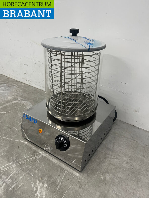 Stainless steel Saro Sausage Cooker Hotdog Warmer 230V Catering - Image 2