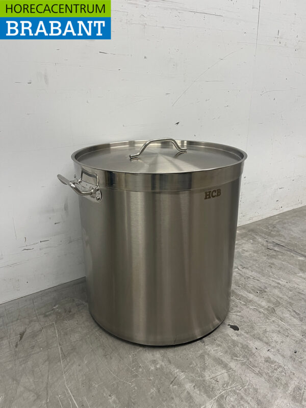 Stainless steel Soup Pan Cooking Pan Induction 45 x 45 cm 71 liters Catering - Image 3
