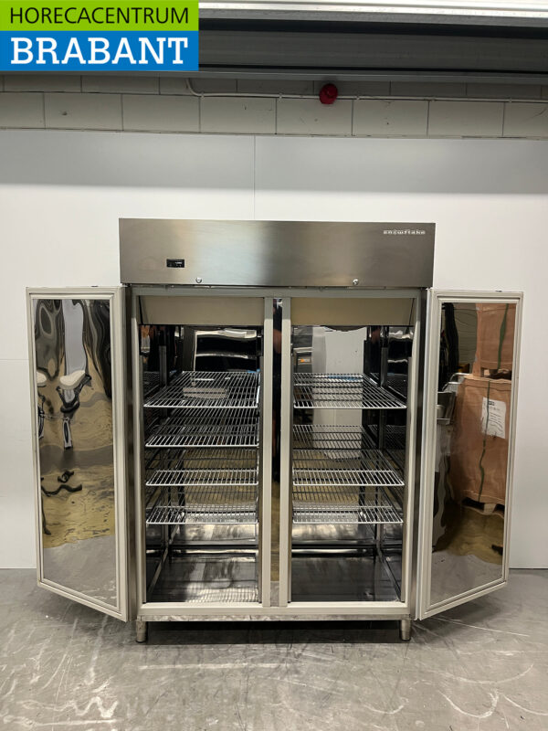 Stainless steel Gram Snowflake Double Door Refrigerator 1230 liters 230V Catering - Image 4