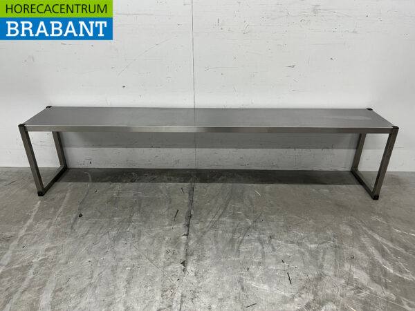 Stainless steel Etagere bridge 179 x 30 x 40 cm Horeca