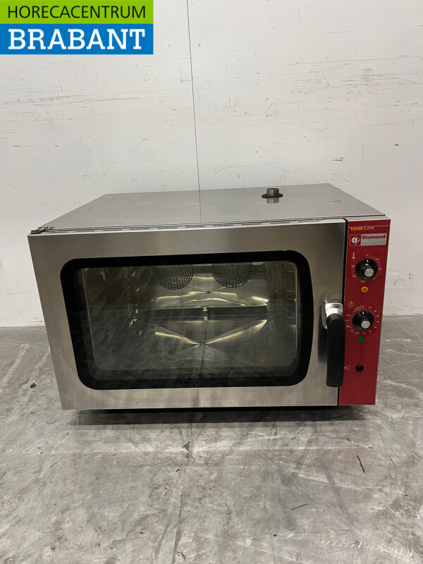 Stainless steel Diamond Hot air oven 4 x 1/1 GN 230V Horeca