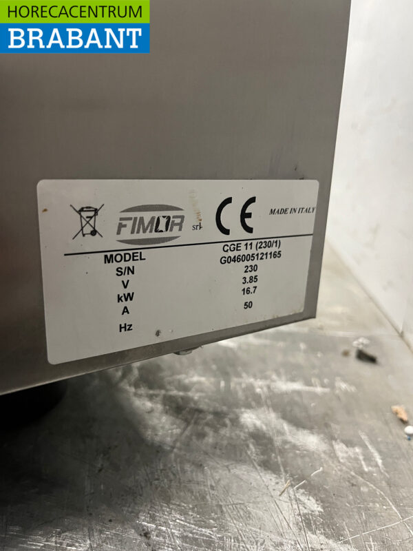 Stainless steel Diamond Hot air oven 4 x 1/1 GN 230V Horeca - Image 7