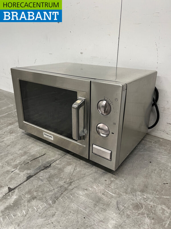 Stainless steel Panasonic Microwave 1000 Watt 22 liters 230V Catering - Image 2