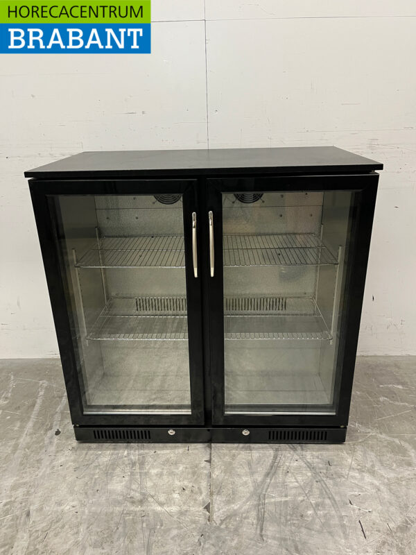 Bar Cooling Backbar Refrigeration 2 Folding Doors 89,5 cm 230V Catering