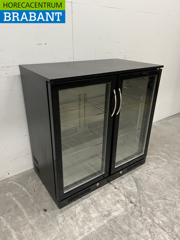 Bar Cooling Backbar Refrigeration 2 Folding Doors 89,5 cm 230V Catering - Image 3