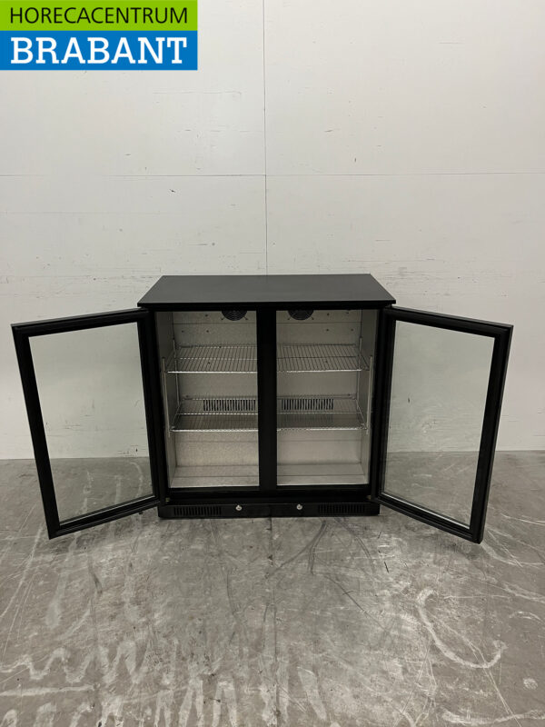 Bar Cooling Backbar Refrigeration 2 Folding Doors 89,5 cm 230V Catering - Image 4