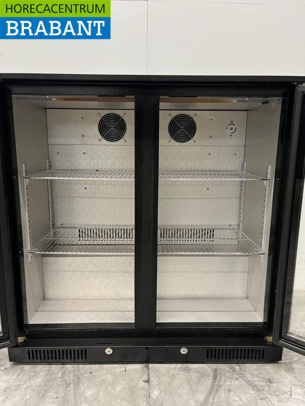 Bar Cooling Backbar Refrigeration 2 Folding Doors 89,5 cm 230V Catering - Image 5