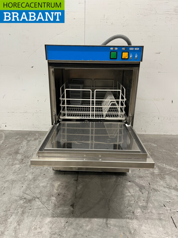 Stainless steel Mach Glass Rinser with drain pump 230V Catering - Image 4