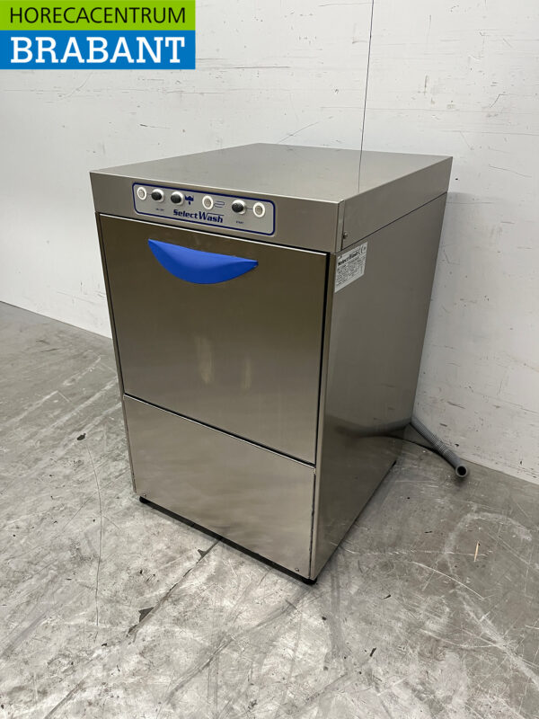 Stainless steel Selectwash Glass washer with drain pump 230V Catering - Image 2