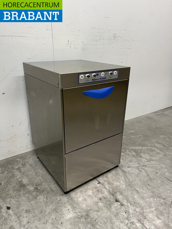 Stainless steel Selectwash Glass washer with drain pump 230V Catering - Image 3
