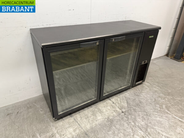 Gamko Bar Cooler 2 glass folding doors 143 cm 230V Catering - Image 3
