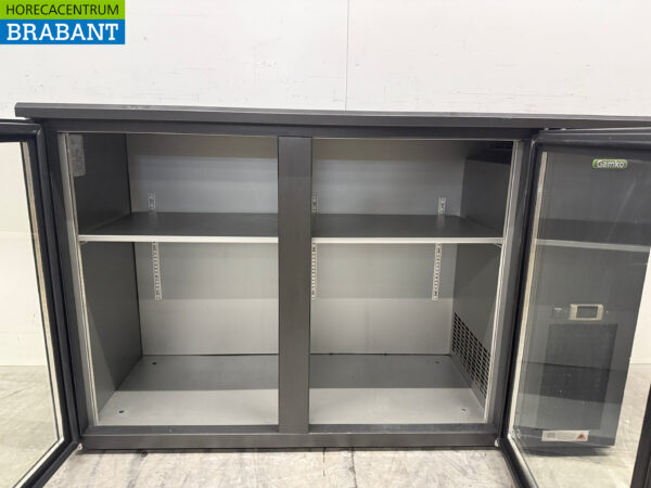 Gamko Bar Cooler 2 glass folding doors 143 cm 230V Catering - Image 4