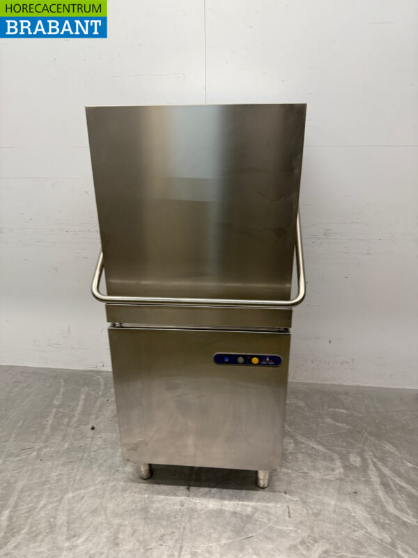Stainless steel Mach Slide-through dishwasher 400V Catering