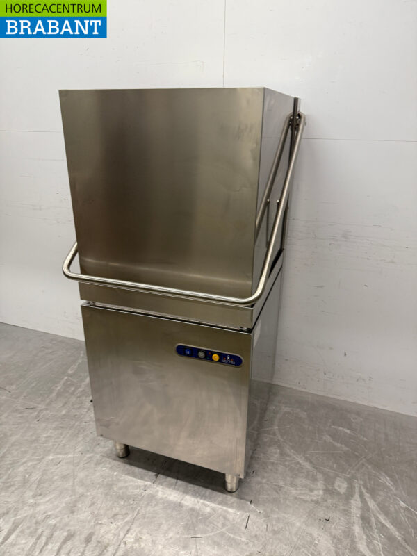 Stainless steel Mach Slide-through dishwasher 400V Catering - Image 2