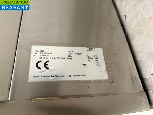 Stainless steel Zanussi Dishwasher 400V Catering - Image 6
