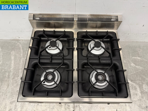 Stainless steel Gico 4 burner Hob 80.5 cm Natural gas Horeca - Image 4