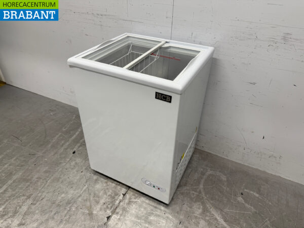 Freezer Chest Freezer Shop freezer with glass sliding lids 97 liters 230V Horeca - Image 2