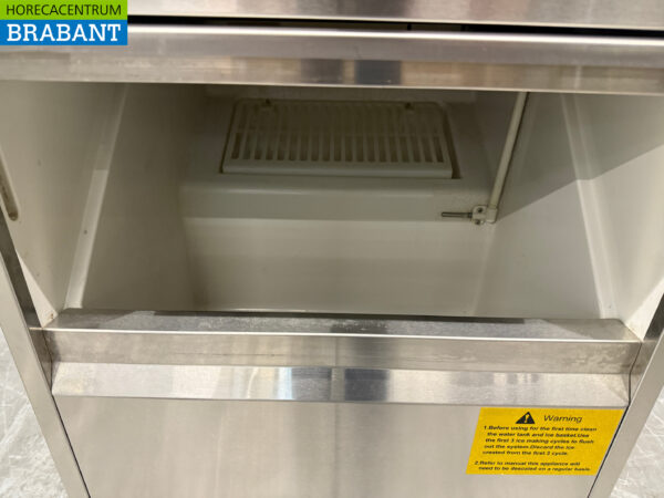 Stainless steel Polar Ice cube machine 50 kg per day 10 kg bunker 230V Horeca - Image 4