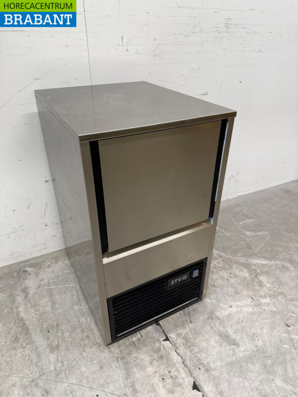 Stainless steel ITV Quasar ice cube machine 34 kg per day 12 kg bunker 230V Horeca - Image 3