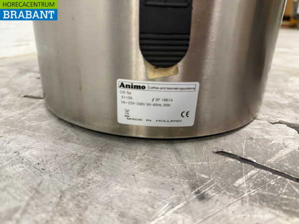 Stainless steel Animo Hot kettle 5 liters 230V Horeca - Image 5
