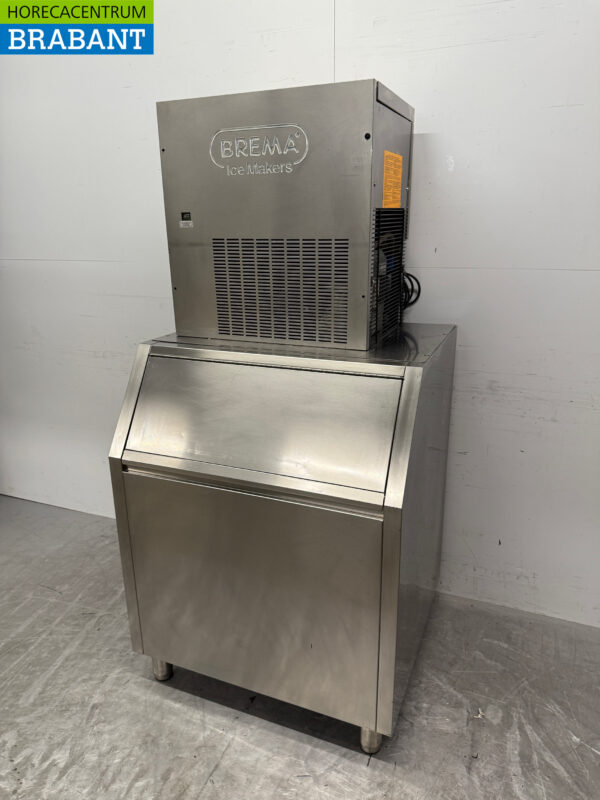 Stainless steel Brema G 280 HC Peeling ice machine 280 kg per day 230V Horeca - Image 2