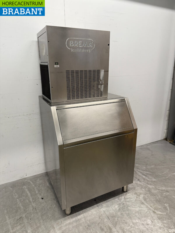 Stainless steel Brema G 280 HC Peeling ice machine 280 kg per day 230V Horeca - Image 3