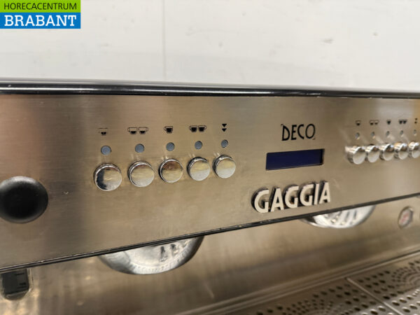 Stainless steel Gaggia Espresso Machine 3 Groups 400V Catering - Image 4