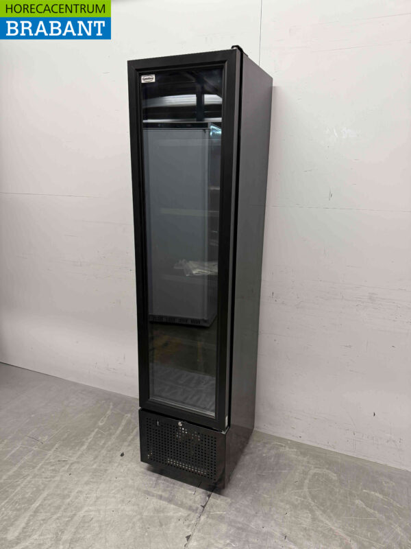 Combisteel Glass door refrigerator 221 liters 230V Horeca - Image 2