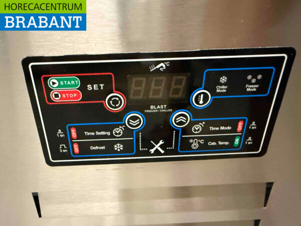Stainless steel Combisteel Shock cooler Blastchiller Blastfreezer 15 x 1/1 GN or 60 x 40 cm 230V Horeca - Image 5