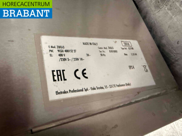 Stainless steel Zanussi Dishwasher 230V Catering - Image 5