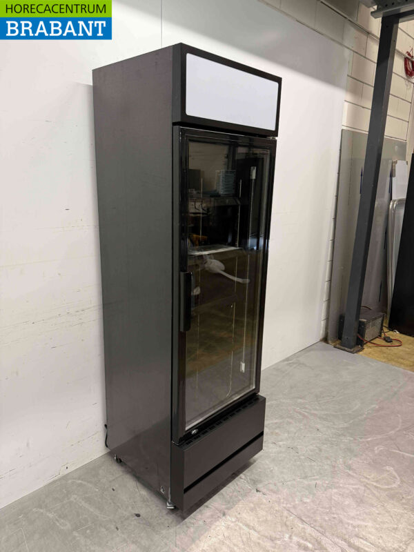 Combisteel Glass door refrigerator 370 liters 230V Catering - Image 2