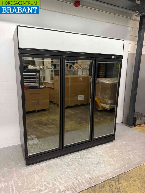 Combisteel Glass Door Freezer Freezer cabinet 1530 liters 230V Horeca