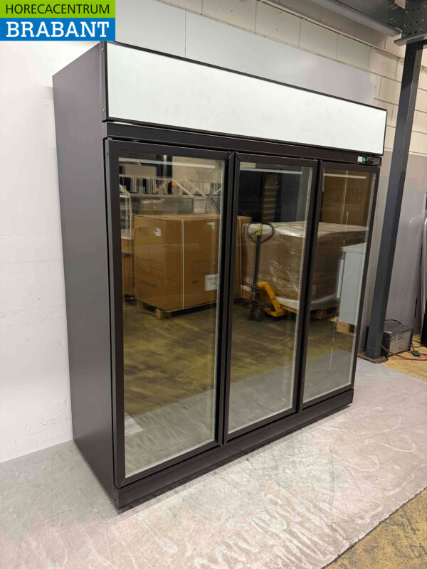 Combisteel Glass Door Freezer Freezer cabinet 1530 liters 230V Horeca - Image 2