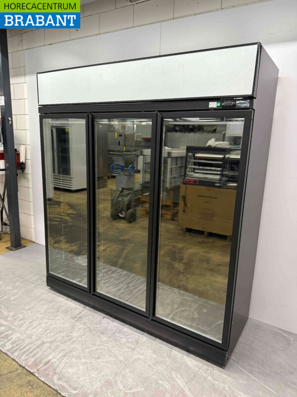 Combisteel Glass Door Freezer Freezer cabinet 1530 liters 230V Horeca - Image 3