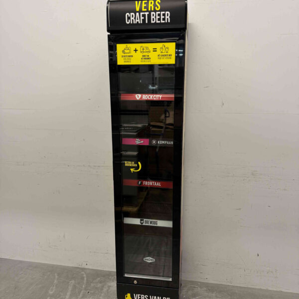 Gastro-Cool Glass Door Refrigerator Beverage Refrigerator Glass door 155 liters 230V Horeca